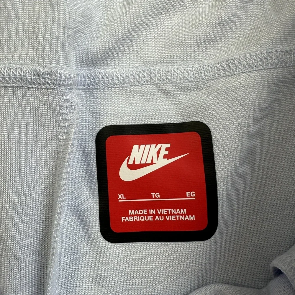 Nike Tech Knit Pants Mens XL Blue Slim Fit Taper Leg Athletic Joggers FD4503-085